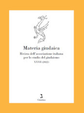 Materia giudaica. Rivista dell Associazione italiana per lo studio del giudaismo (2022). 27/1.
