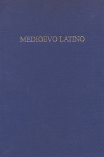 Medioevo latino. Bollettino bibliografico della cultura europea dal secolo VI al XV. 41.