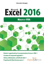 Microsoft Excel 2016 Macro e VBA