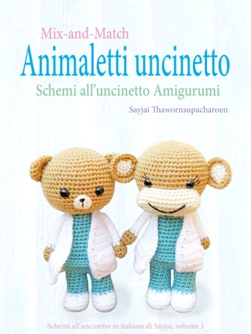 Mix-and-Match Animaletti uncinetto