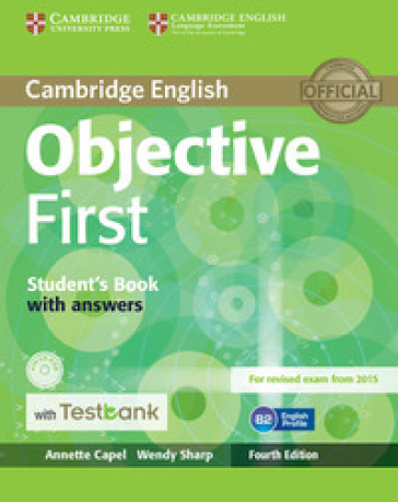 Objective First. Student's Book with answers. Con CD-ROM