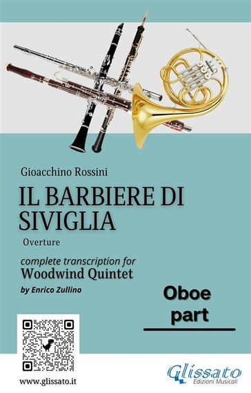 Oboe part "Il Barbiere di Siviglia" for woodwind quintet