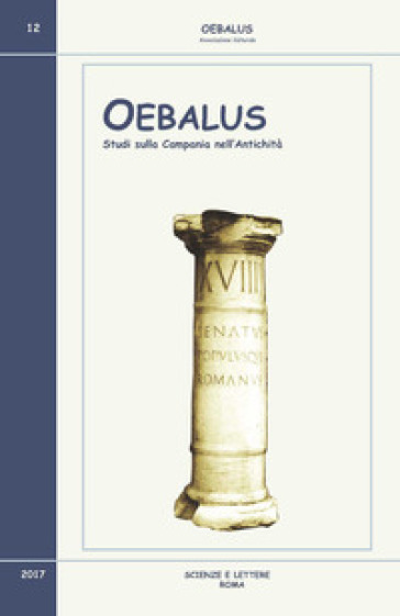 Oebalus. Studi sulla Campania nell'antichità. 12.