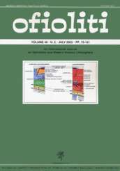 Ofioliti. An international journal on ophiolites and modern oceanic lithosphere (2023). 48/2.