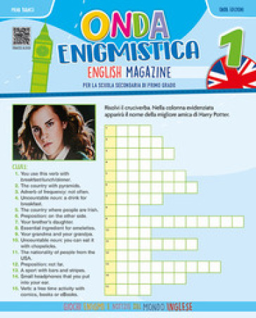 Onda enigmistica. English Magazine Per la Scuola media. Con espansione online. 1.