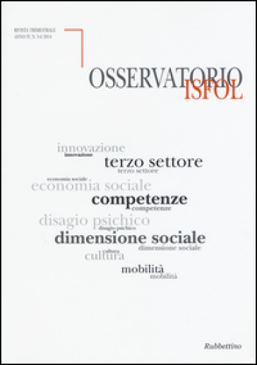 Osservatorio Isfol (2015) vol. 3-4
