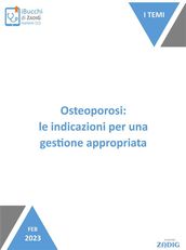 Osteoporosi: le indicazioni per una gestione appropriata