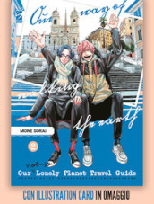 Our not-so lonely planet travel guide. Con illustration card. 2.