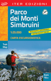 Parco dei Monti Simbruini. Carta escursionistica 1:25.000