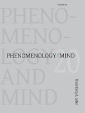 Phenomenology and mind (2021). 20: Digital Identities, Digital Ways of Living: Philosophical Analyses