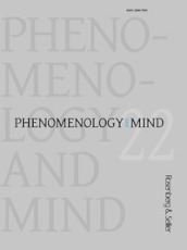Phenomenology and mind (2022). Vol. 22: Mind, language, and the first-person perspective