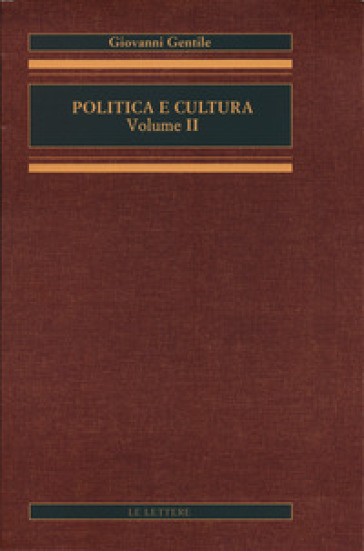 Politica e cultura. 2.