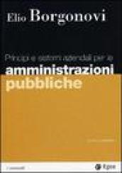 Principi e sistemi aziendali per le amministrazioni pubbliche