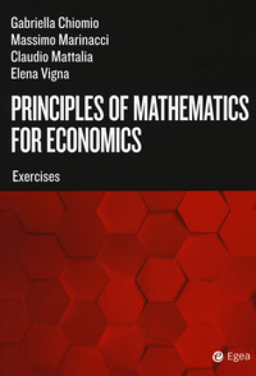 Principles of mathematics for economics. Exercises