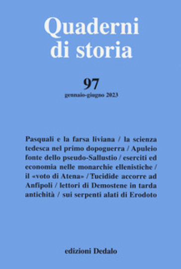 Quaderni di storia (2023). 97.