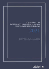 Quaderni del dottorato in giurisprudenza dell Università di Padova