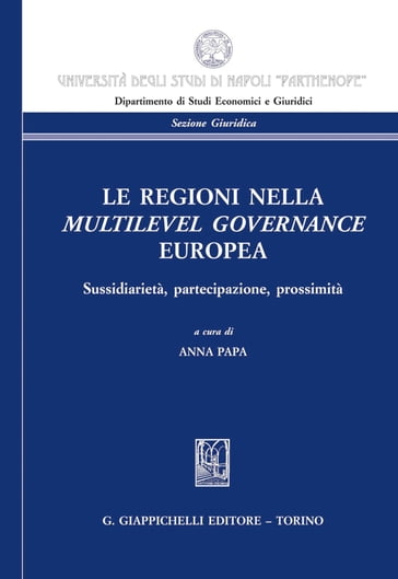 Le Regioni nella multilevel governance europea