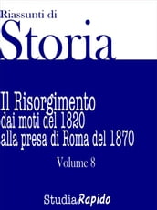 Riassunti di Storia - Volume 8