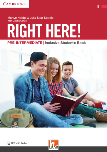 Right here! Pre-intermediate. BES/DSA. Student's book. Per le Scuole superiori