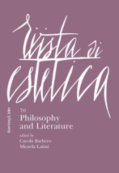 Rivista di estetica (2019). 70: Philosophy and Literature