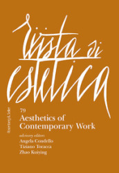 Rivista di estetica. 79: Aesthetics of contemporary work