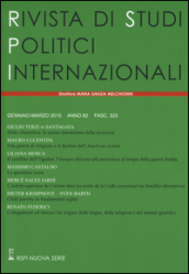 Rivista di studi politici internazionali (2015). 1.