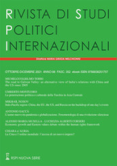 Rivista di studi politici internazionali (2021). 4.