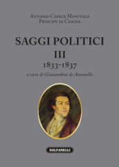 Saggi politici. 3: 1833-1837