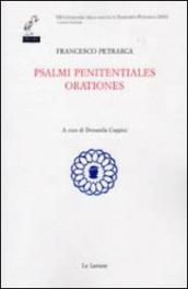 Salmi penitentiales orationes