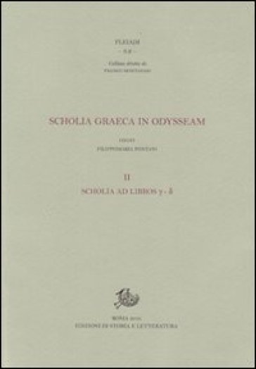 Scholia graeca in Odysseam. Vol. 2: Scholia ad libros c-d