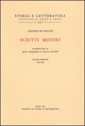 Scritti minori. 2.1892-1905