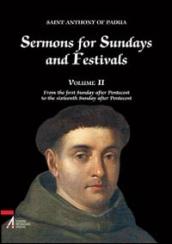 Sermons for sundays and festivals from the first sunday after Pentacost to the sixteenth sunday after Pentecost. 2.
