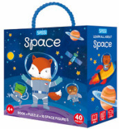 Space. Q-box. Ediz. a colori. Con 10 figure spaziali. Con puzzle