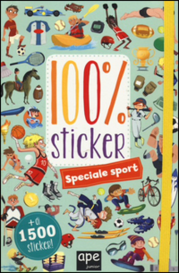 Speciale sport. 100% sticker. Con adesivi