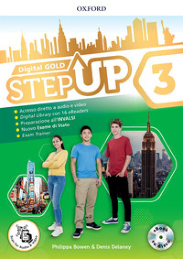 Step up gold. Student's book-Workbook-Extra book. Per la Scuola media. Con e-book. Con espansione online. 3.