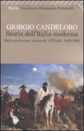 Storia dell Italia moderna 9-1860). 4.Dalla Rivoluzione nazionale all unità. 1849-1860