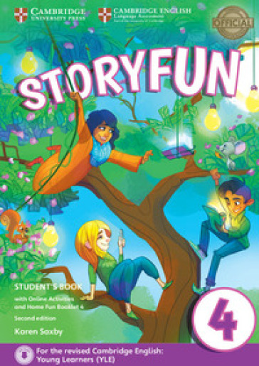 Storyfun for starters, movers and flyers. Flyers 4. Student's book-Home fun booklet. Per la Scuola media. Con e-book. Con espansione online. Con DVD-ROM