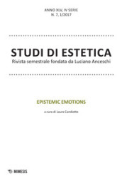Studi di estetica (2017). 1: Epistemic emotions