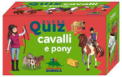 Super quiz: cavalli e pony. Ediz. a colori. Con 100 schede