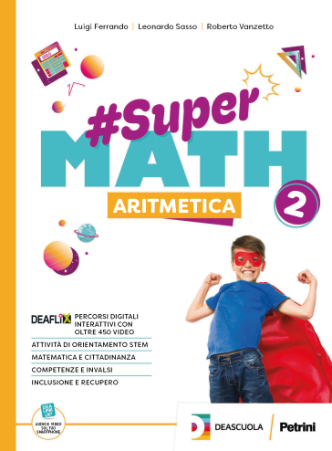 #SuperMath. Con Algebra, Geometria. Per la Scuola media. Con espansione online. Vol. 2