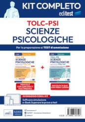 TOLC PSI 2024. Kit completo per il test di Scienze psicologiche. Con ebook. Con espansione online. Con software di simulazione
