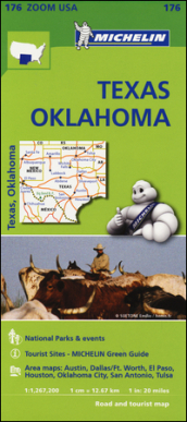 Texas-Oklahoma 1:1.267.200. Ediz. inglese