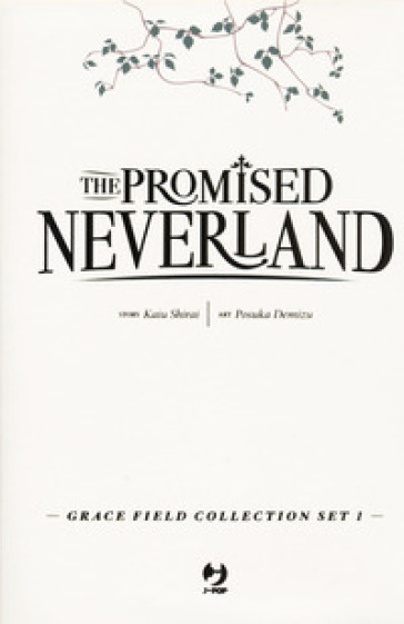 The promised Neverland. Grace field collection set. Con 3 cartoline. 1.