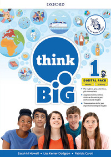 Think big 1. Student's book-Workbook + magazine & extra book con QR code + 5 ereade. Per la Scuola media. Con e-book. Con espansione online. 1.
