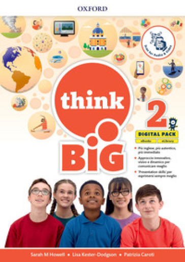 Think big 2. Student's book-Workbook + magazine &amp; extra book con QR code + 5 ereade. Per la Scuola media. Con e-book. Con espansione online. Vol. 2
