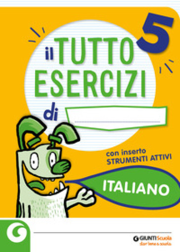 Tuttoesercizi italiano. Per la Scuola elementare. Vol. 5