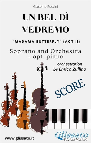 "Un bel dì vedremo" Soprano and Orchestra (Score)