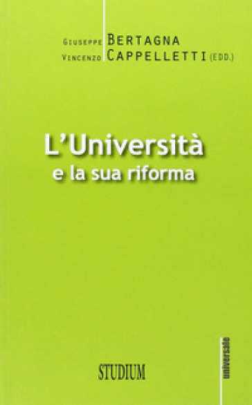 Università e la sua riforma (L')