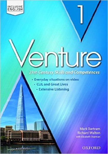 Venture: standard. Student book-Workbook. Per le Scuole superiori. Con CD Audio. Con espansione online. 1.