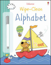 Wipe-clean alphabet